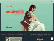 Tablet Screenshot of baustelle.it